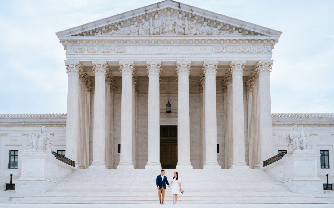 Supreme Court Engagement Photos: Is it the Perfect Location?