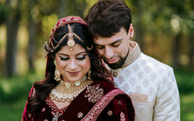 Woodlands Wedding with Vibrant Hindu Traditions