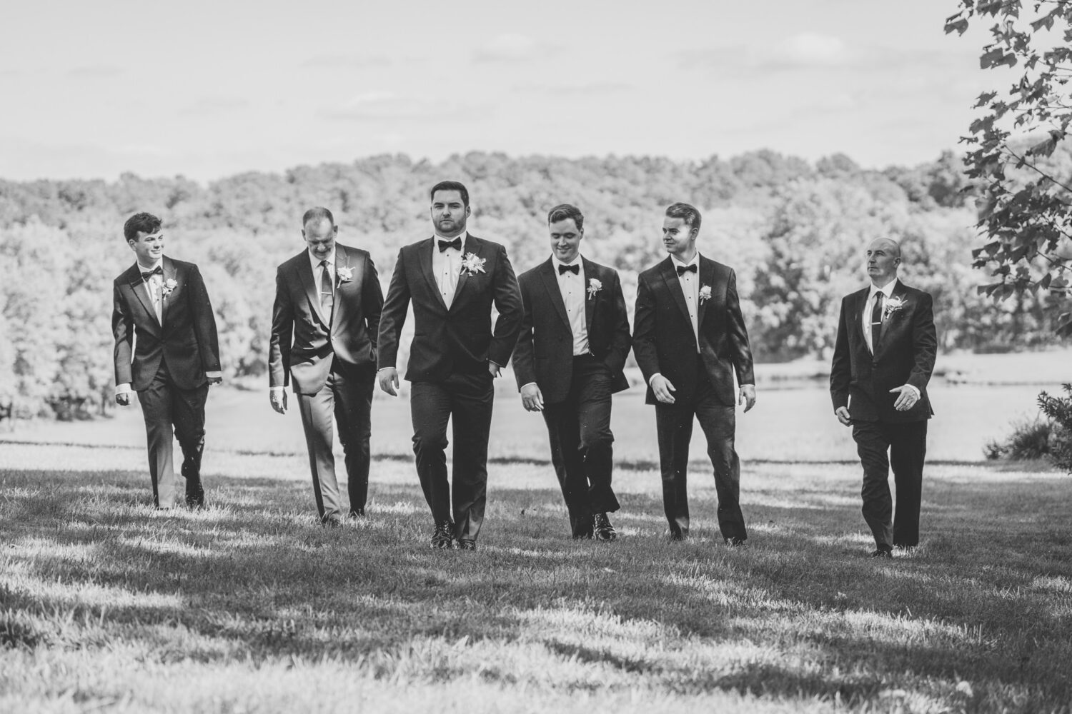 groomsmen group photo