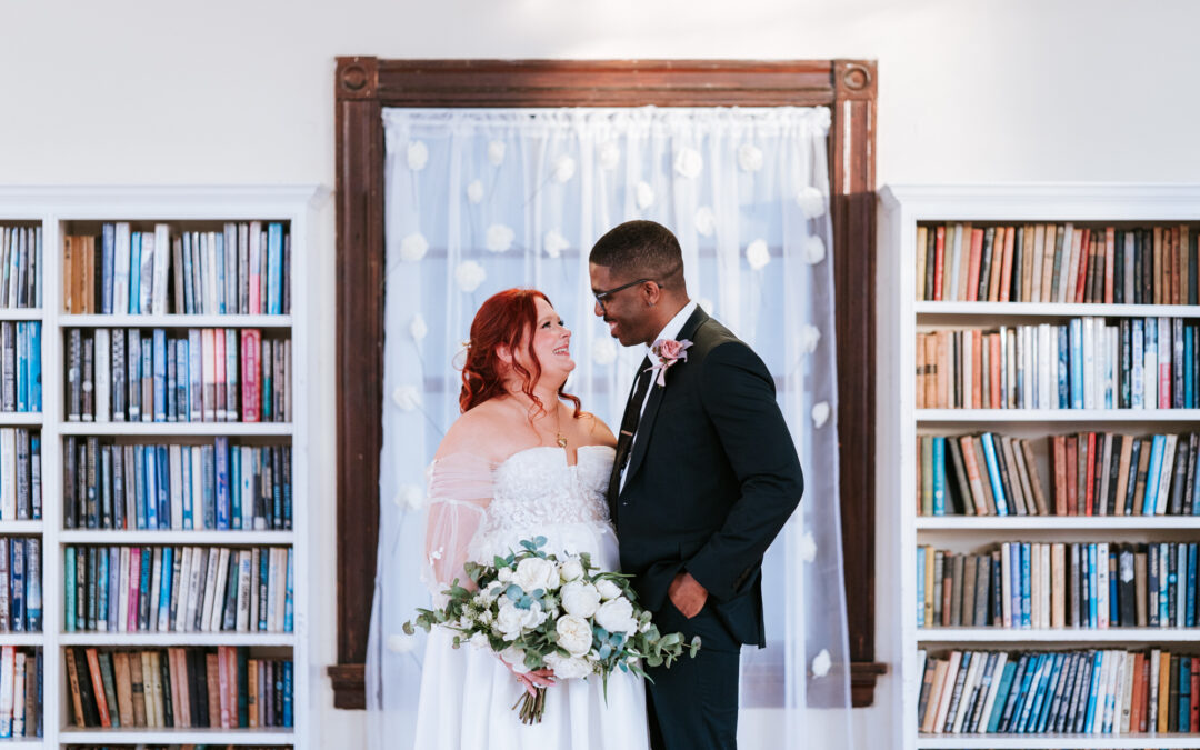 Cozy Fairfax Old Town Hall Wedding in November