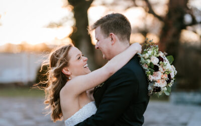 Romantic Winter Raspberry Plain Wedding in Leesburg, VA