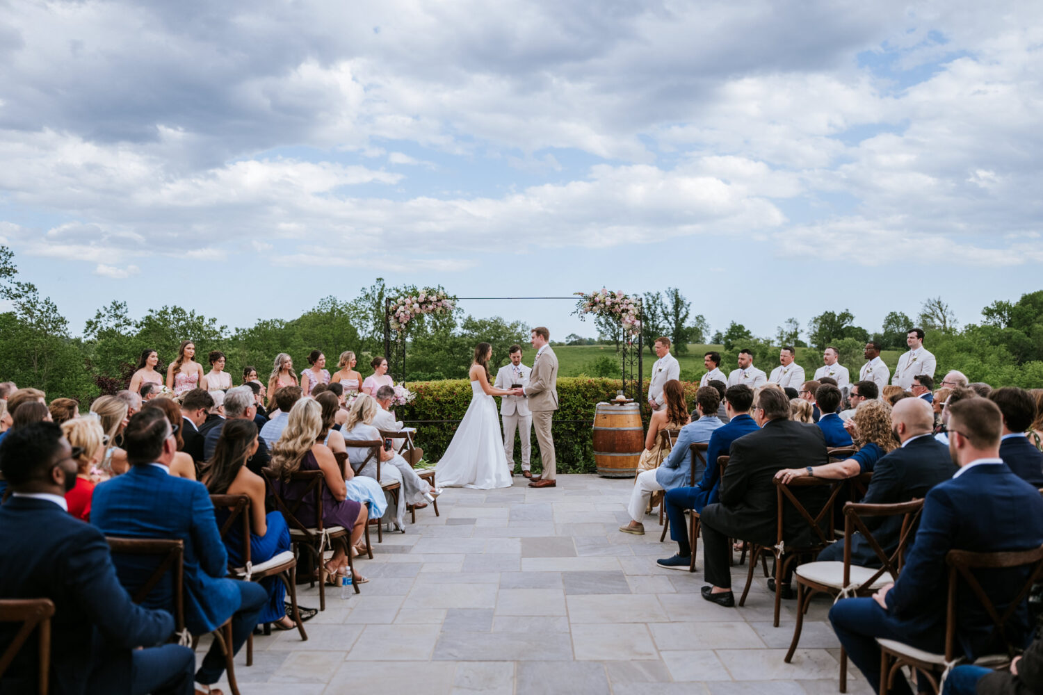 faith based wedding ceremony loudoun county virginia