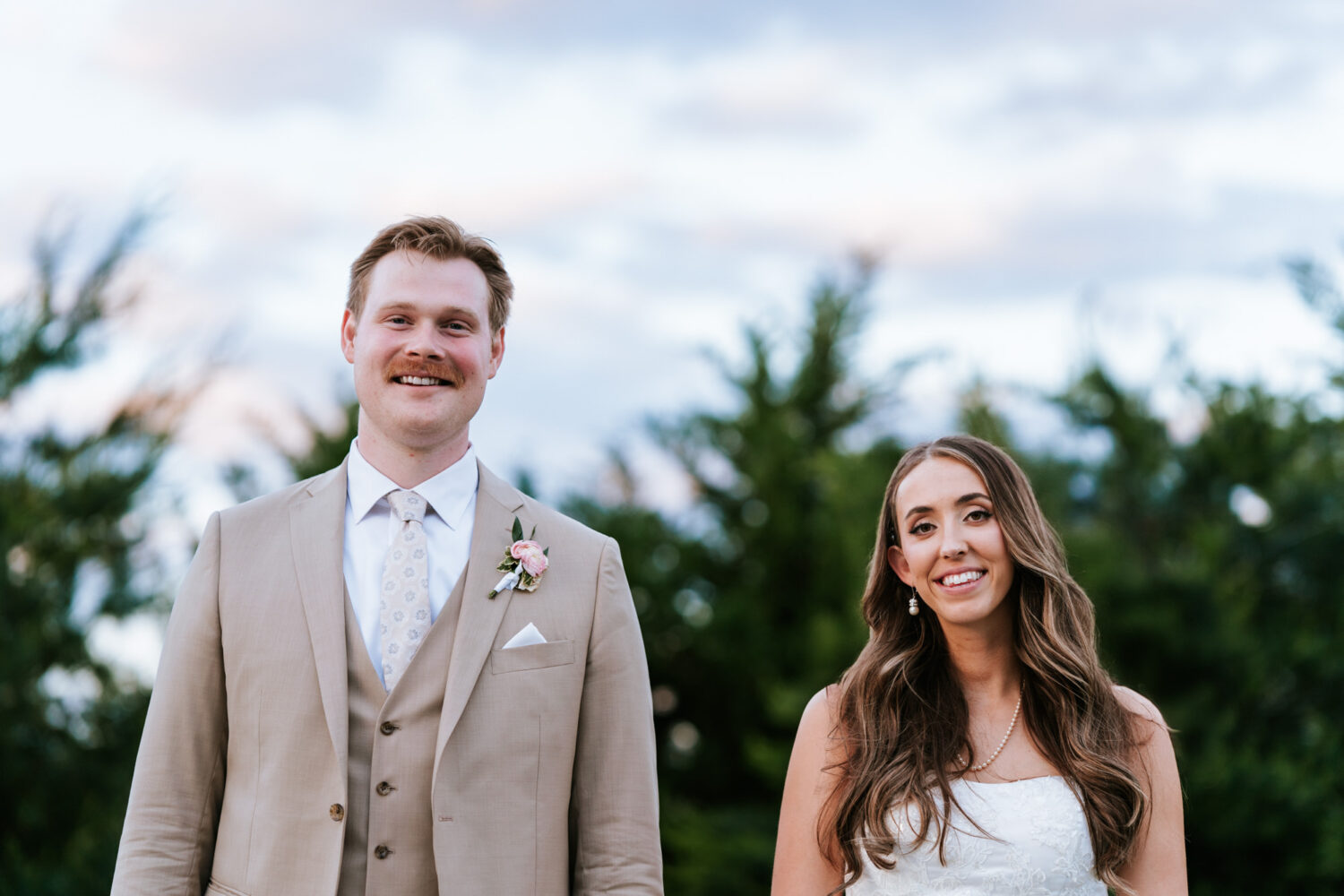 shadow creek wedding couple